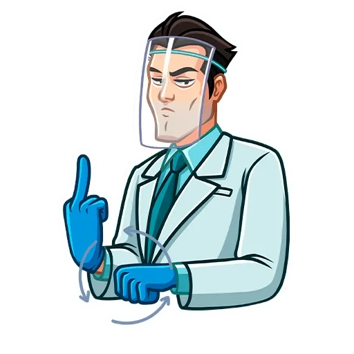  – стикер для Telegram