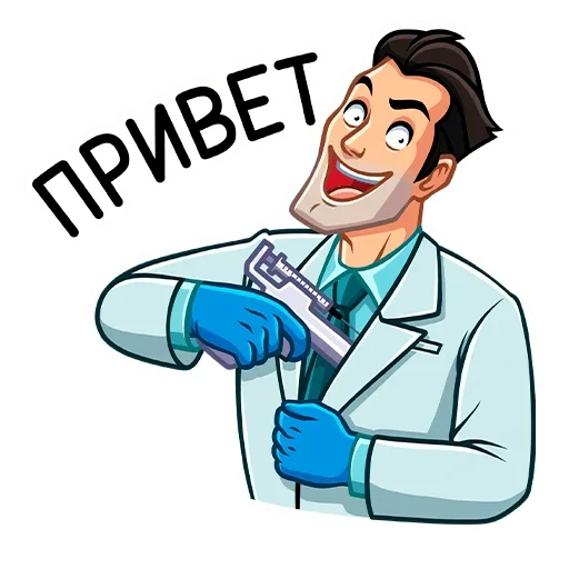  – стикер для Telegram