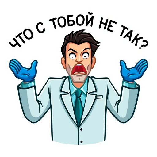  – стикер для Telegram