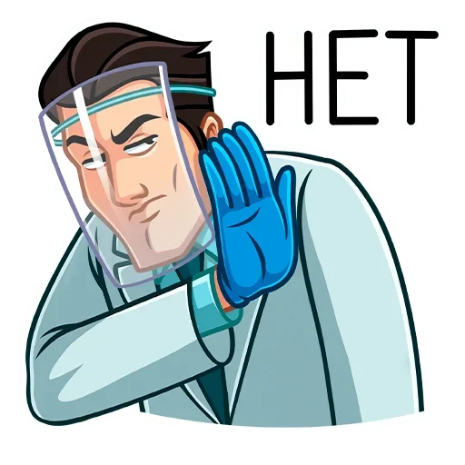  – стикер для Telegram