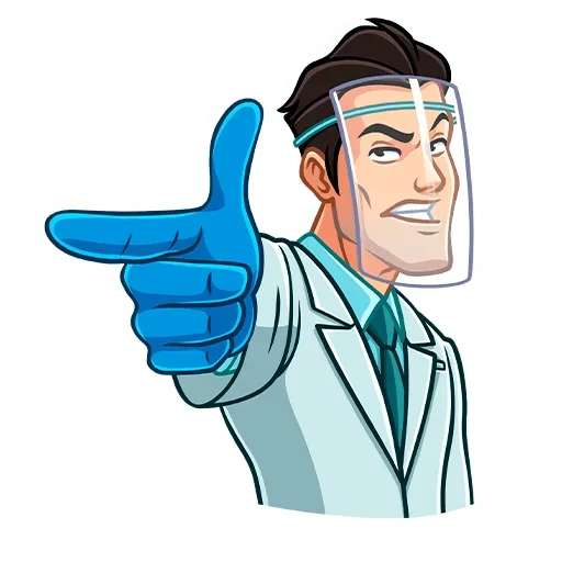  – стикер для Telegram
