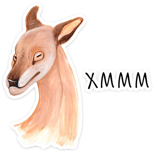  – стикер для Telegram
