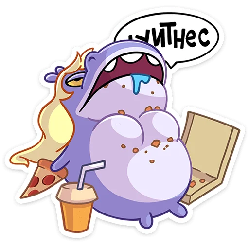  – стикер для Telegram