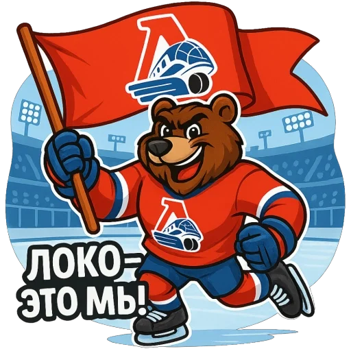  – стикер для Telegram