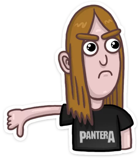  – стикер для Telegram