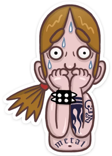  – стикер для Telegram