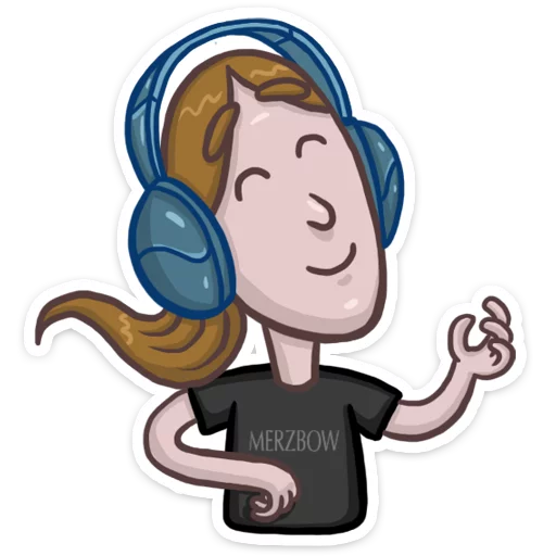  – стикер для Telegram