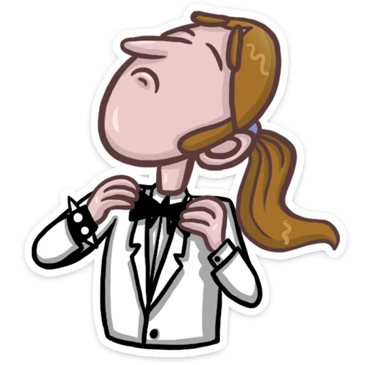  – стикер для Telegram