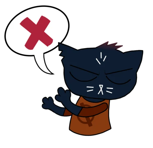  – стикер для Telegram