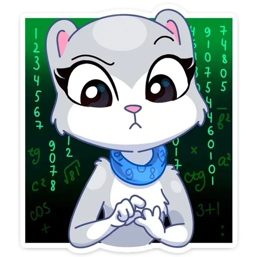  – стикер для Telegram