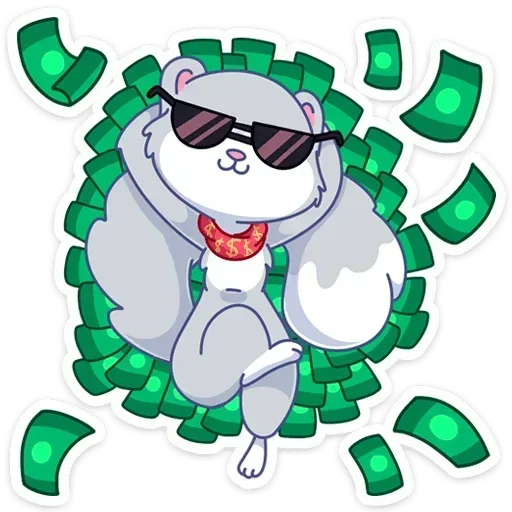  – стикер для Telegram