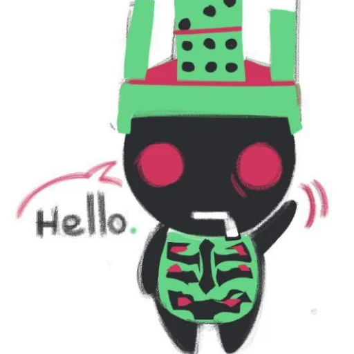  – стикер для Telegram