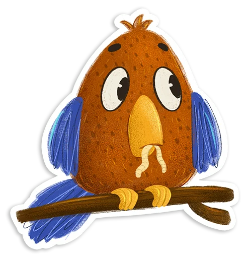  – стикер для Telegram