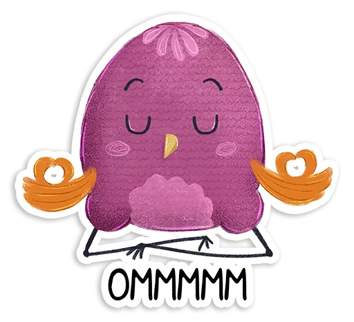  – стикер для Telegram