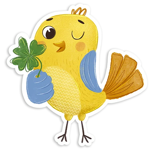  – стикер для Telegram