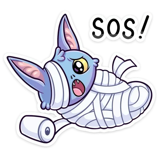  – стикер для Telegram