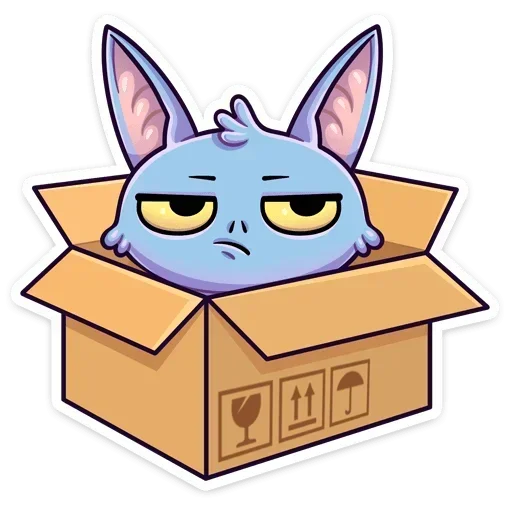  – стикер для Telegram