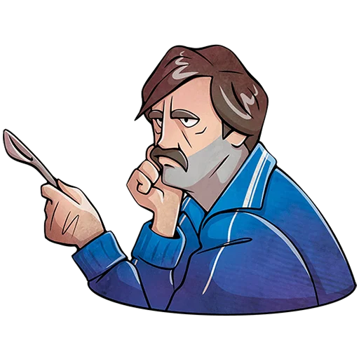 – стикер для Telegram
