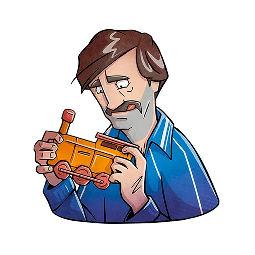  – стикер для Telegram