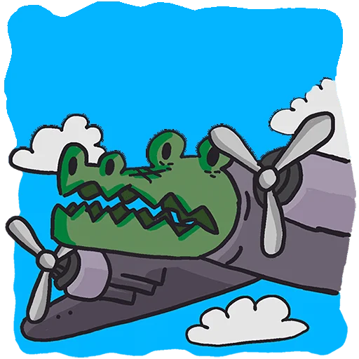  – стикер для Telegram