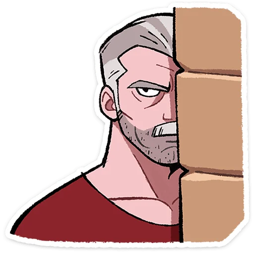  – стикер для Telegram