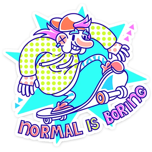  – стикер для Telegram