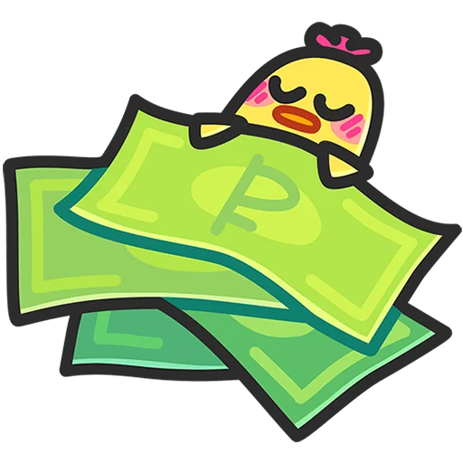  – стикер для Telegram