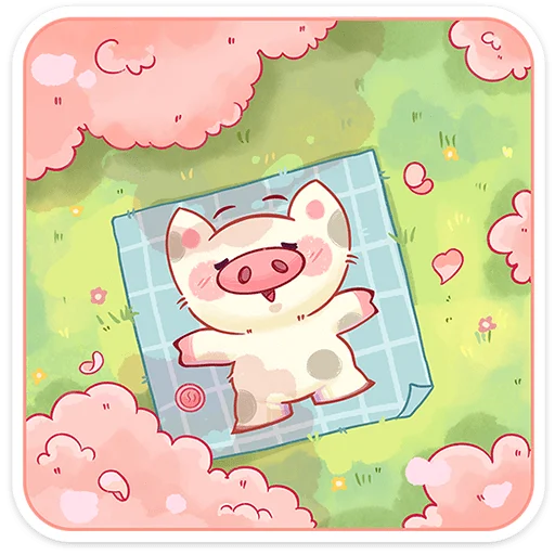  – стикер для Telegram