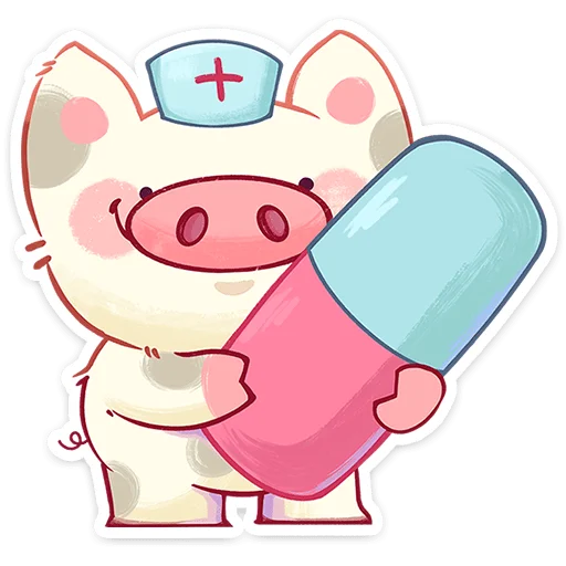  – стикер для Telegram