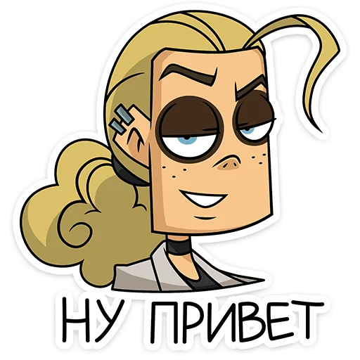  – стикер для Telegram