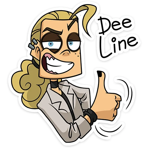  – стикер для Telegram