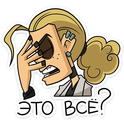  – стикер для Telegram