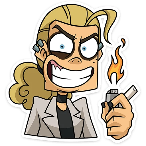  – стикер для Telegram