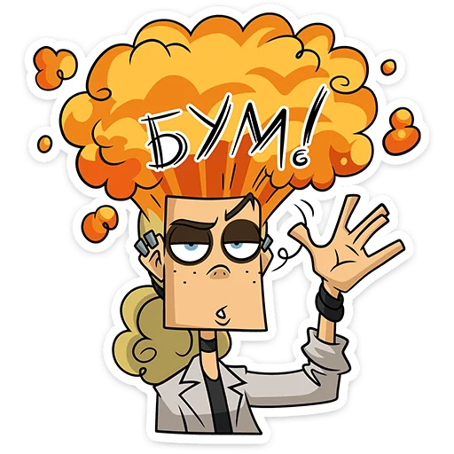  – стикер для Telegram