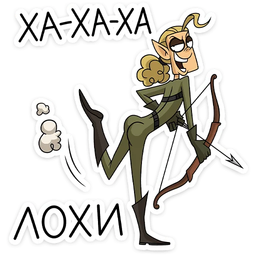  – стикер для Telegram