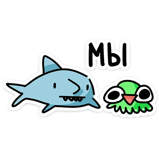  – стикер для Telegram