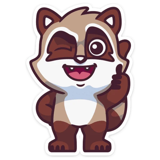  – стикер для Telegram