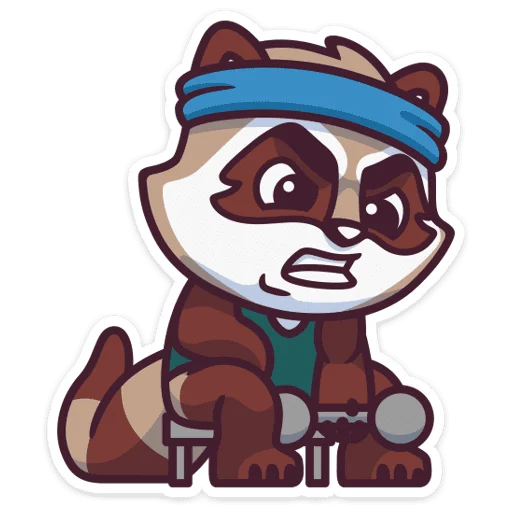  – стикер для Telegram