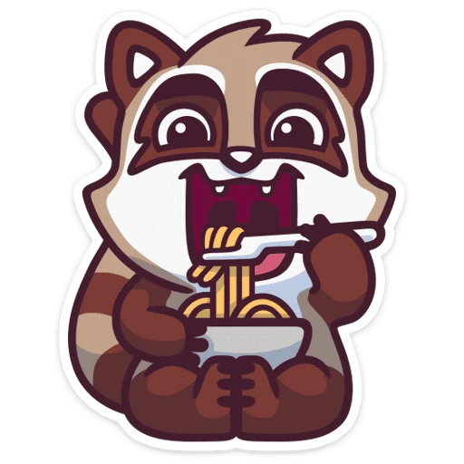  – стикер для Telegram