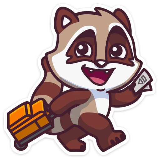  – стикер для Telegram