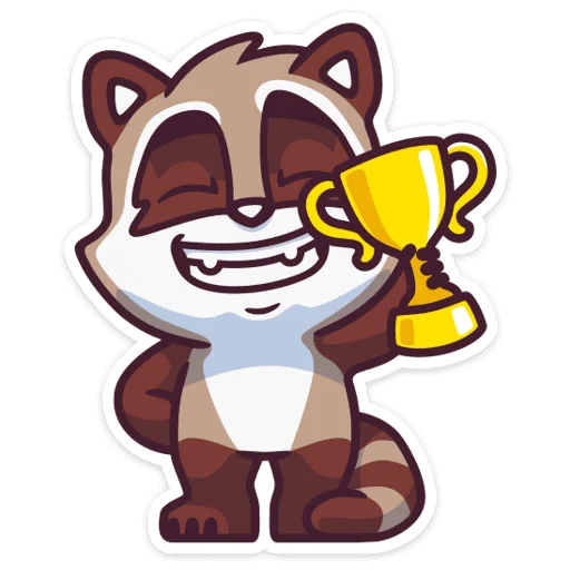  – стикер для Telegram