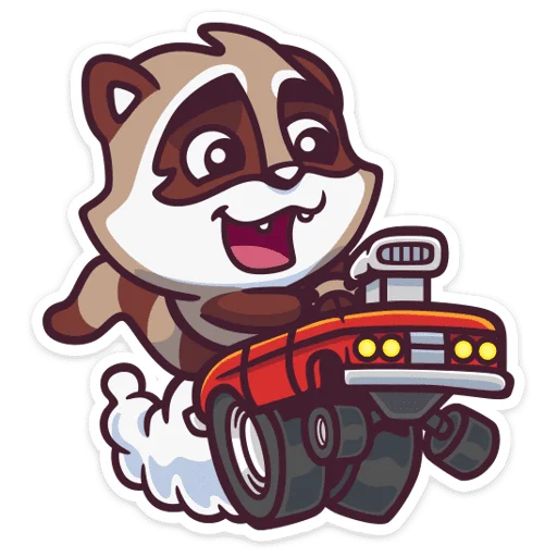  – стикер для Telegram