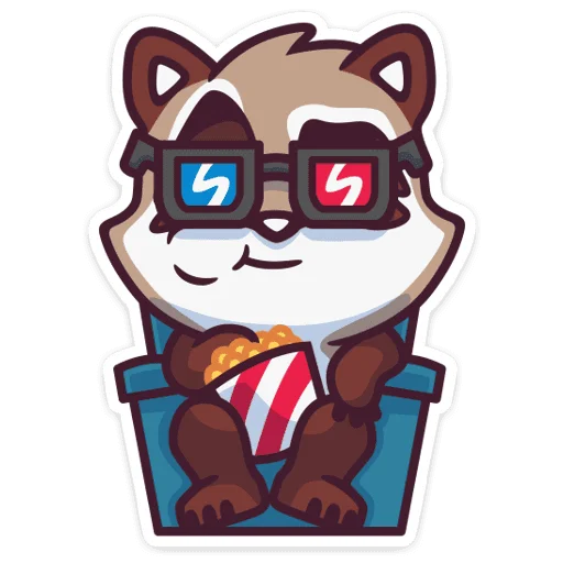  – стикер для Telegram