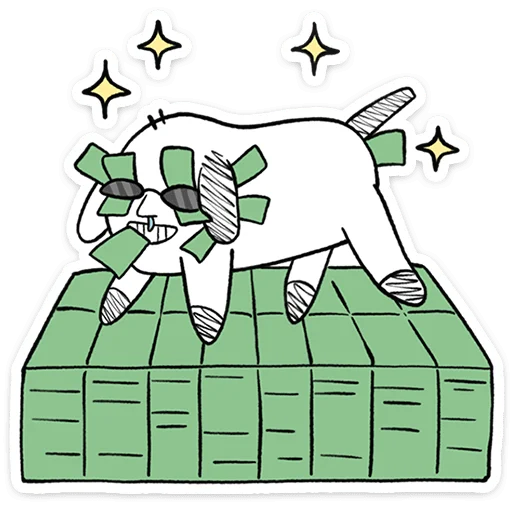  – стикер для Telegram