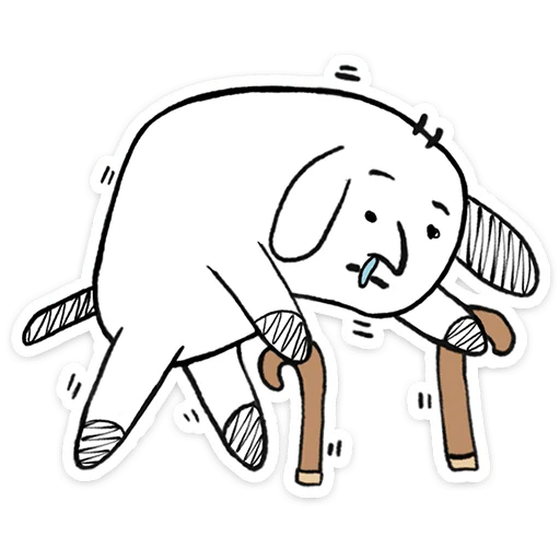  – стикер для Telegram