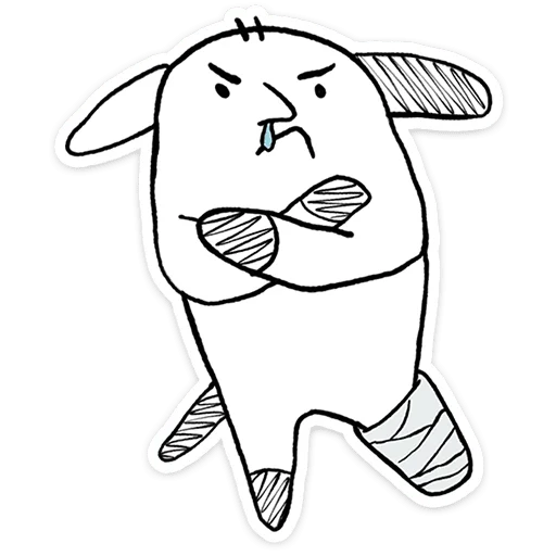  – стикер для Telegram