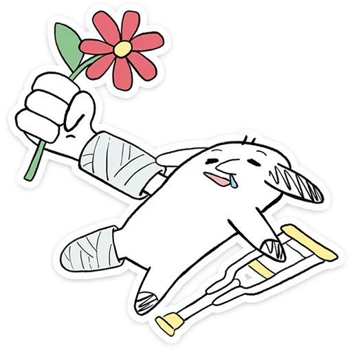  – стикер для Telegram