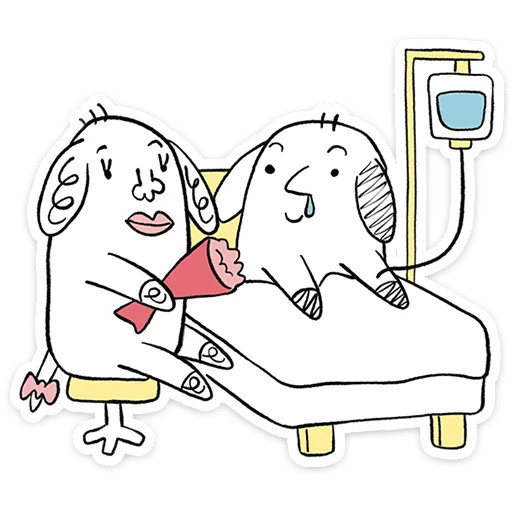  – стикер для Telegram