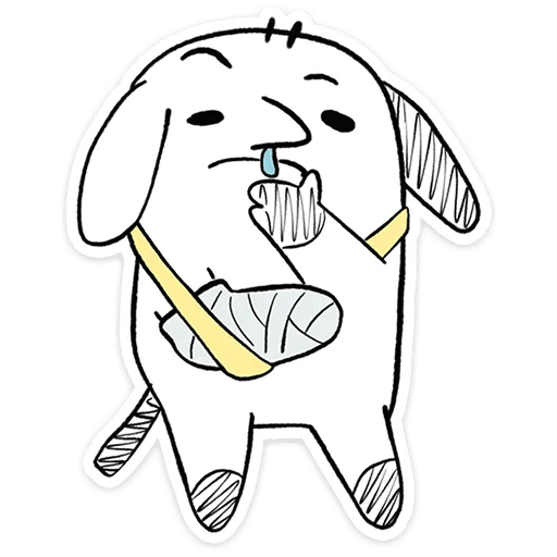 – стикер для Telegram