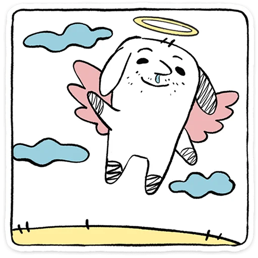  – стикер для Telegram